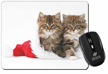 Christmas Kittens Computer Mouse Mat