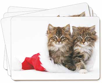 Christmas Kittens Picture Placemats in Gift Box