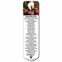 Turkish Van Cats by Fish Pond Bookmark, Book mark, Printed full colour