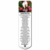 Turkish Van Cats by Fish Pond Bookmark, Book mark, Printed full colour
