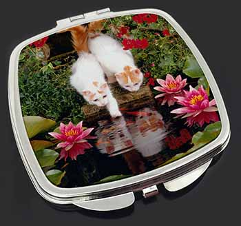 Turkish Van Cats by Fish Pond Make-Up Compact Mirror