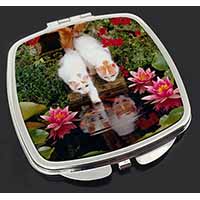 Turkish Van Cats by Fish Pond Make-Up Compact Mirror