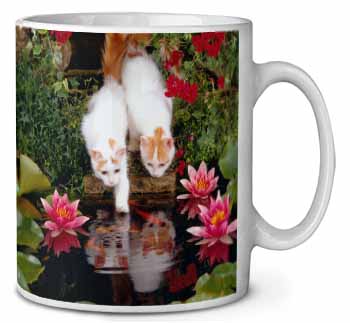Turkish Van Cats by Fish Pond Ceramic 10oz Coffee Mug/Tea Cup