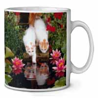 Turkish Van Cats by Fish Pond Ceramic 10oz Coffee Mug/Tea Cup