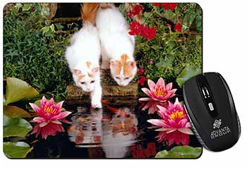 Turkish Van Cats by Fish Pond Computer Mouse Mat