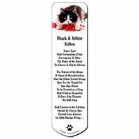 Kitten with Red Ribbon Bookmark, Book mark, Printed full colour