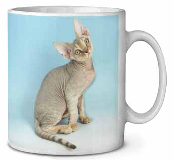 Devon Rex Kitten Cat Ceramic 10oz Coffee Mug/Tea Cup
