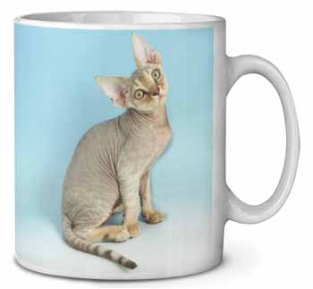 Devon Rex Kitten Cat Ceramic Coffee Mug/Tea Cup