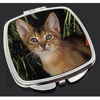 Face of an Abyssynian Cat Make-Up Compact Mirror