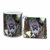 Ragdoll Cat in Tree Mug and Coaster Set