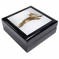 Red Maine Coon Cat Keepsake/Jewellery Box