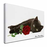 Black Cat+Rose 