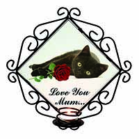 Black Cat+Rose 