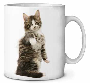 Good Luck Paw Up Cat Ceramic 10oz Coffee Mug/Tea Cup