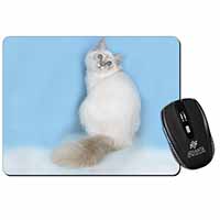 Pretty Birman Kitten Computer Mouse Mat