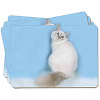 Pretty Birman Kitten Picture Placemats in Gift Box