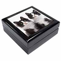 Black and White Kittens Keepsake/Jewellery Box