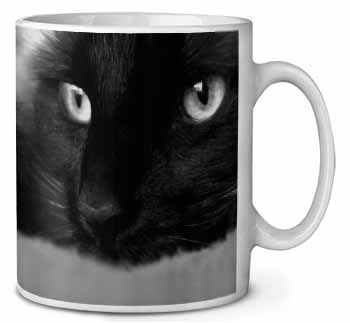 Gorgeous Black Cat Ceramic 10oz Coffee Mug/Tea Cup