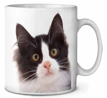 Black and White Cat Ceramic Coffee Mug/Tea Cup