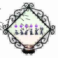 Kittens Bursting Balloons Wrought Iron Wall Art Candle Holder