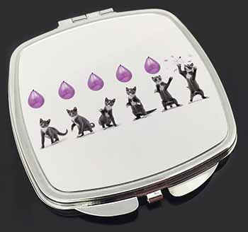 Kittens Bursting Balloons Make-Up Compact Mirror