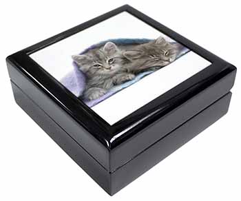 Kittens Under Blanket Keepsake/Jewellery Box
