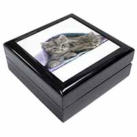 Kittens Under Blanket Keepsake/Jewellery Box