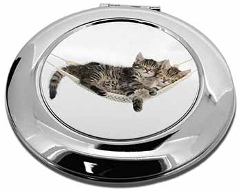 Kittens in Hammock Make-Up Round Compact Mirror