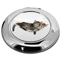 Kittens in Hammock Make-Up Round Compact Mirror