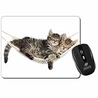 Kittens in Hammock Computer Mouse Mat