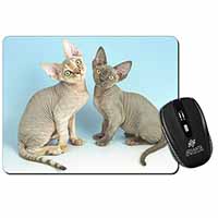 Devon Rex Cats Computer Mouse Mat