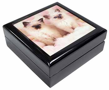 Birman Cat Kittens Keepsake/Jewellery Box