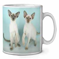 Siamese Cats Ceramic 10oz Coffee Mug/Tea Cup