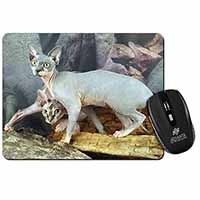 Sphynx Cat Computer Mouse Mat