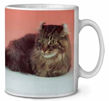 American Curl Cat Ceramic 10oz Coffee Mug/Tea Cup