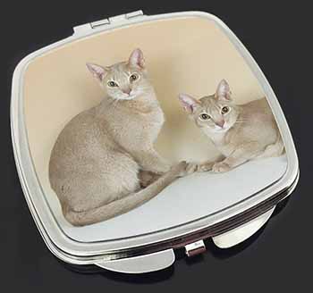 Abyssynian Cats Make-Up Compact Mirror