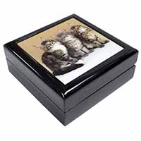 Cute Maine Coon Kittens Keepsake/Jewellery Box