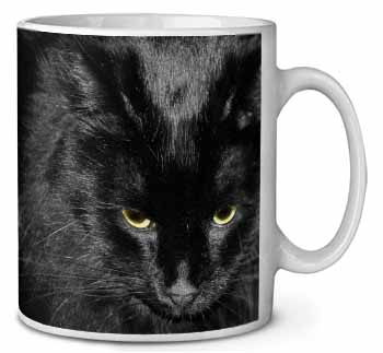 Gorgeous Black Cat Ceramic 10oz Coffee Mug/Tea Cup