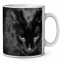 Gorgeous Black Cat Ceramic 10oz Coffee Mug/Tea Cup