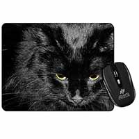 Gorgeous Black Cat Computer Mouse Mat