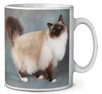 Gorgeous Birman Cat Ceramic 10oz Coffee Mug/Tea Cup