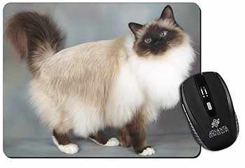 Gorgeous Birman Cat Computer Mouse Mat