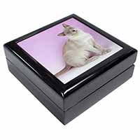 Lilac Burmese Cat Keepsake/Jewellery Box