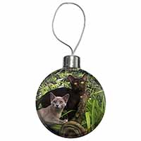 Burmese Cats Christmas Bauble