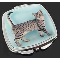 Egyptian Mau Cat Make-Up Compact Mirror