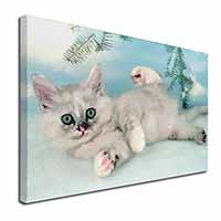 Tiffanie Kitten, Tiffany Cat Canvas X-Large 30"x20" Wall Art Print