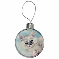 Tiffanie Kitten, Tiffany Cat Christmas Bauble