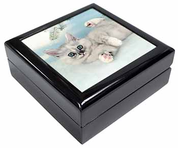 Tiffanie Kitten, Tiffany Cat Keepsake/Jewellery Box