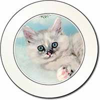 Tiffanie Kitten, Tiffany Cat Car or Van Permit Holder/Tax Disc Holder