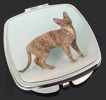 Cornish Rex Cat Make-Up Compact Mirror